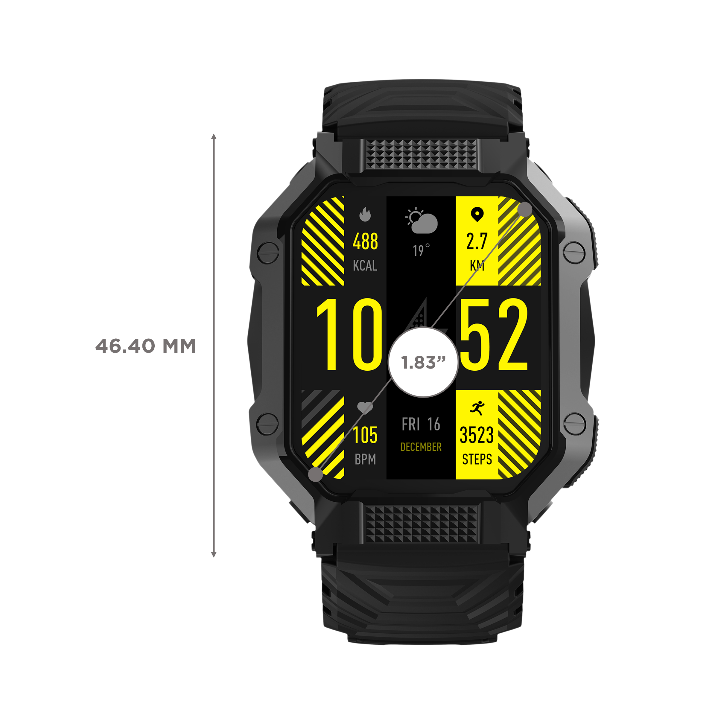 Q9 waterproof sports sales smart watch reviews